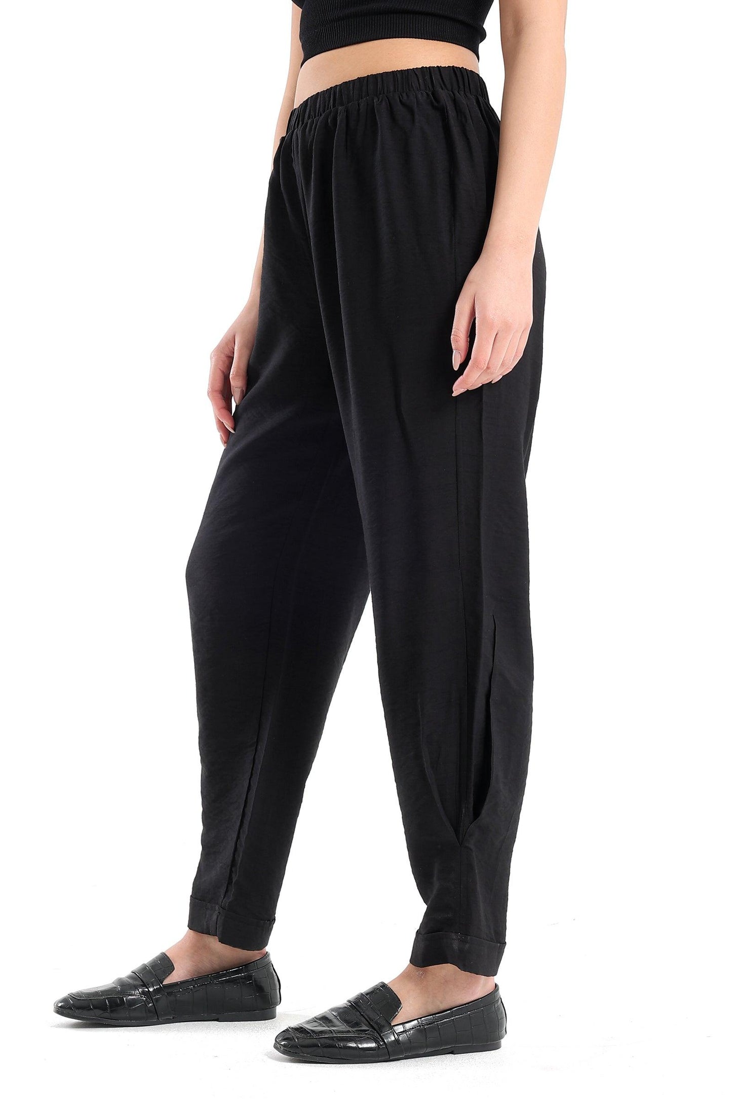 بنطلون سادة بوي فرند