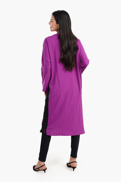 Shirt Dress with Side Trico