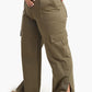 Linen Baggy Pants with Slits