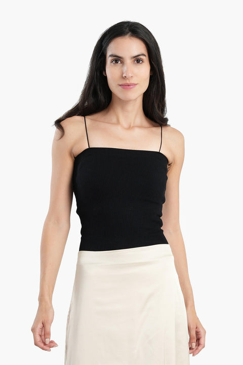 Slim Top with Spaghetti Straps