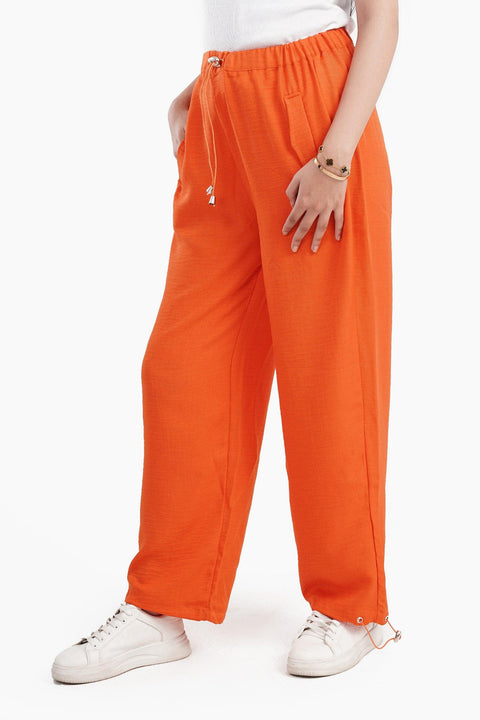 Linen Lounge Parachute Pants