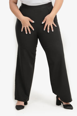Pants with Side Zipper