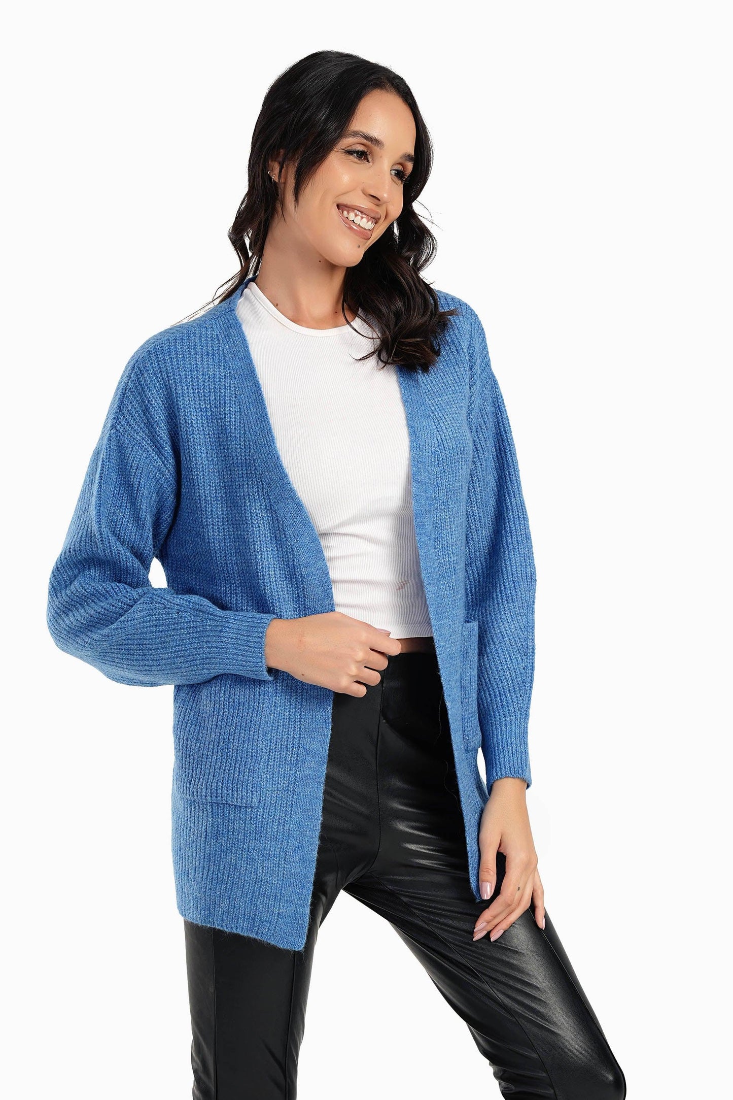 Knitted Cardigan with Pockets