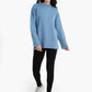 Pullover with Wide Ribbed Hem