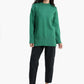 Pullover with Wide Ribbed Hem