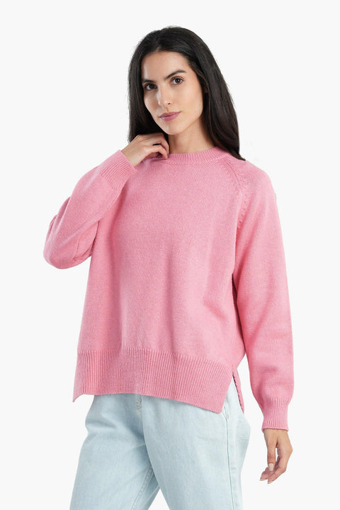 High Low Long Sleeves Pullover