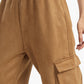 Suede Baggy Pants