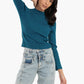 Mock Neck Ribbed Pullover
