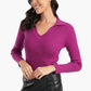 Johnny Collar Ribbed Pullover