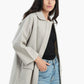 Wool Blend Collared Coat
