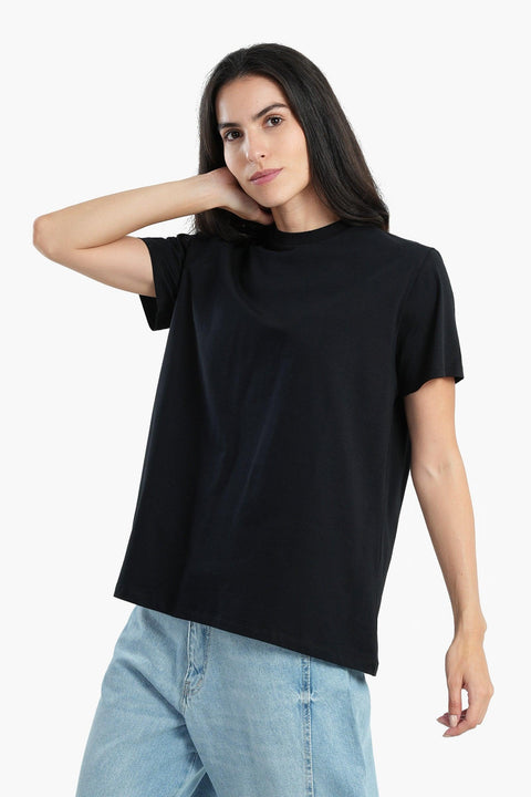 Cotton Basic Slip On T-Shirt