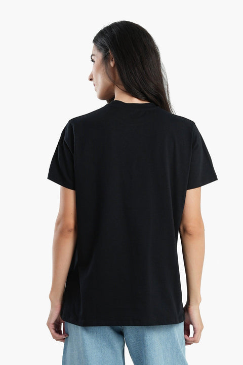 Cotton Basic Slip On T-Shirt