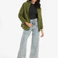 Olive Green Quilted Jacket