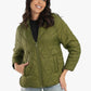 Olive Green Quilted Jacket