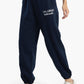 Navy Printed Lounge Joggers