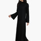 Dress with Long Flared Sleeves