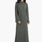 Dress with Long Flared Sleeves
