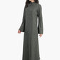 Dress with Long Flared Sleeves