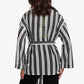 Striped Tencel Summer Cardigan