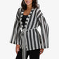 Striped Tencel Summer Cardigan
