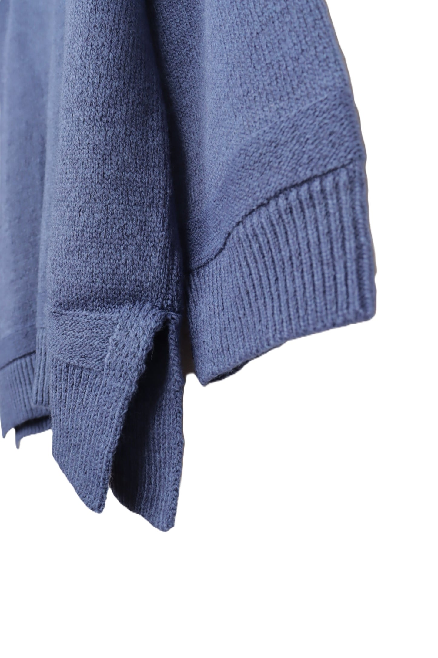 Ribbed V-Neck Pullover