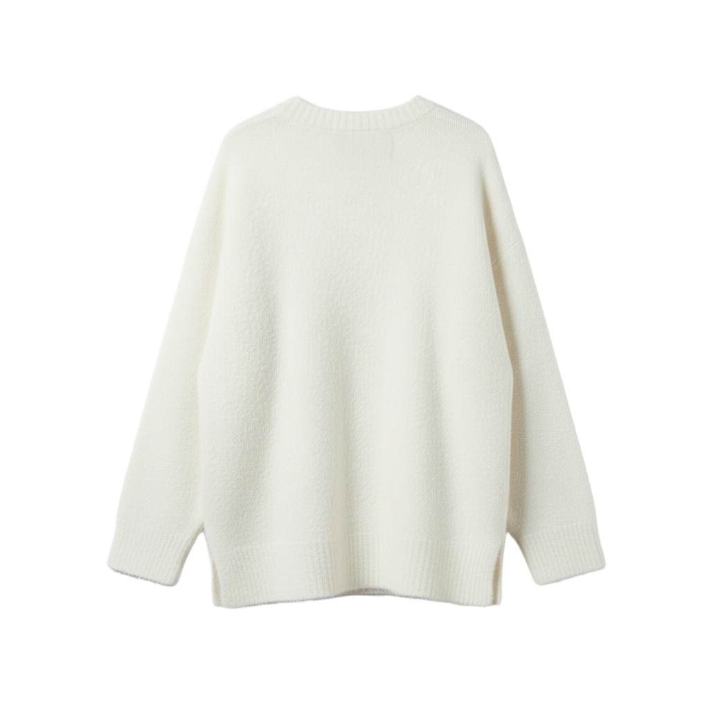 Relaxed Wool Pullover