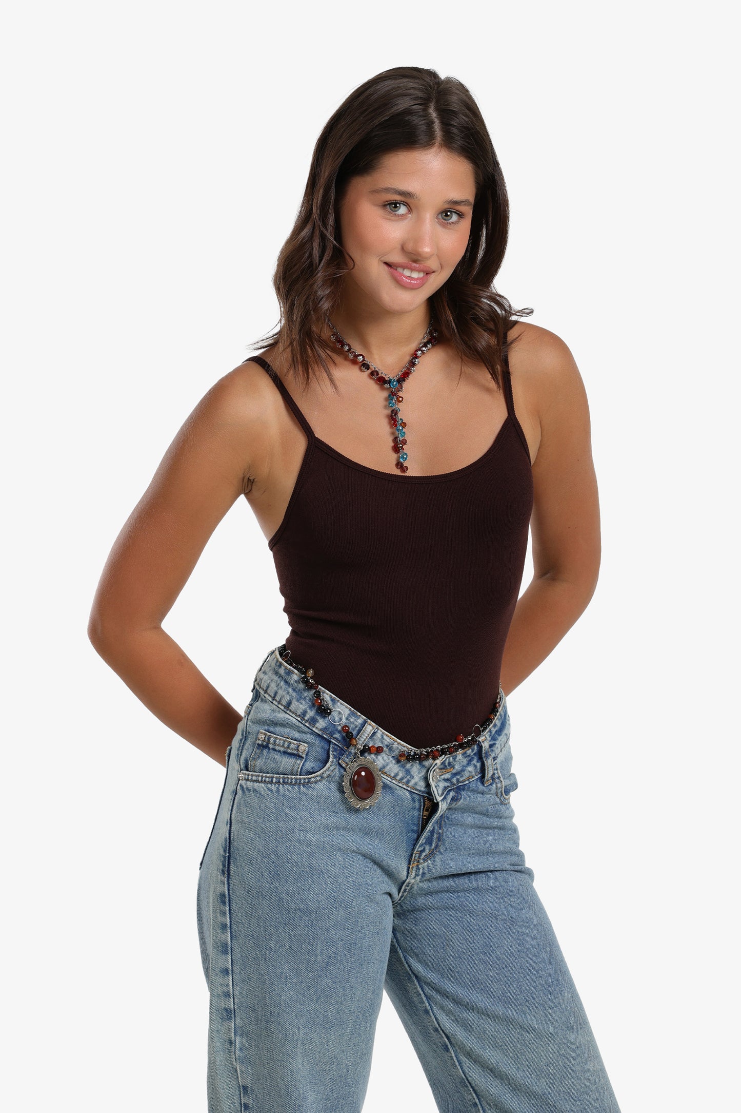 بودي سوت بحمالات رفيعة