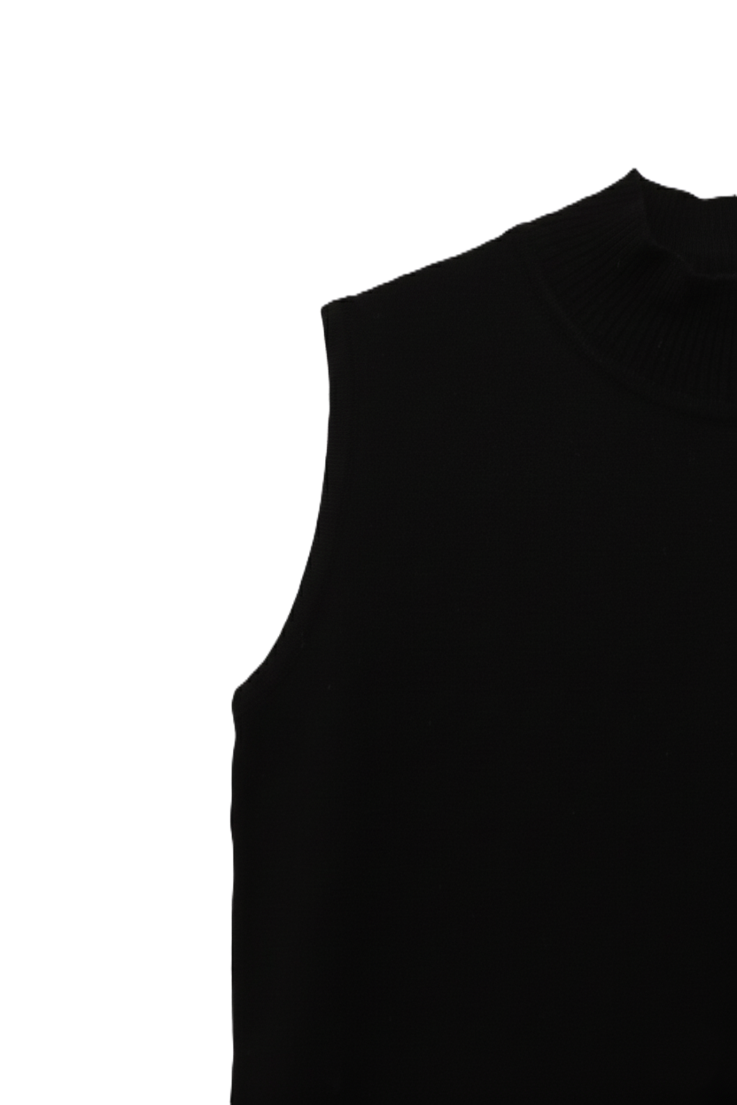 Sleeveless Slip-On Pullover