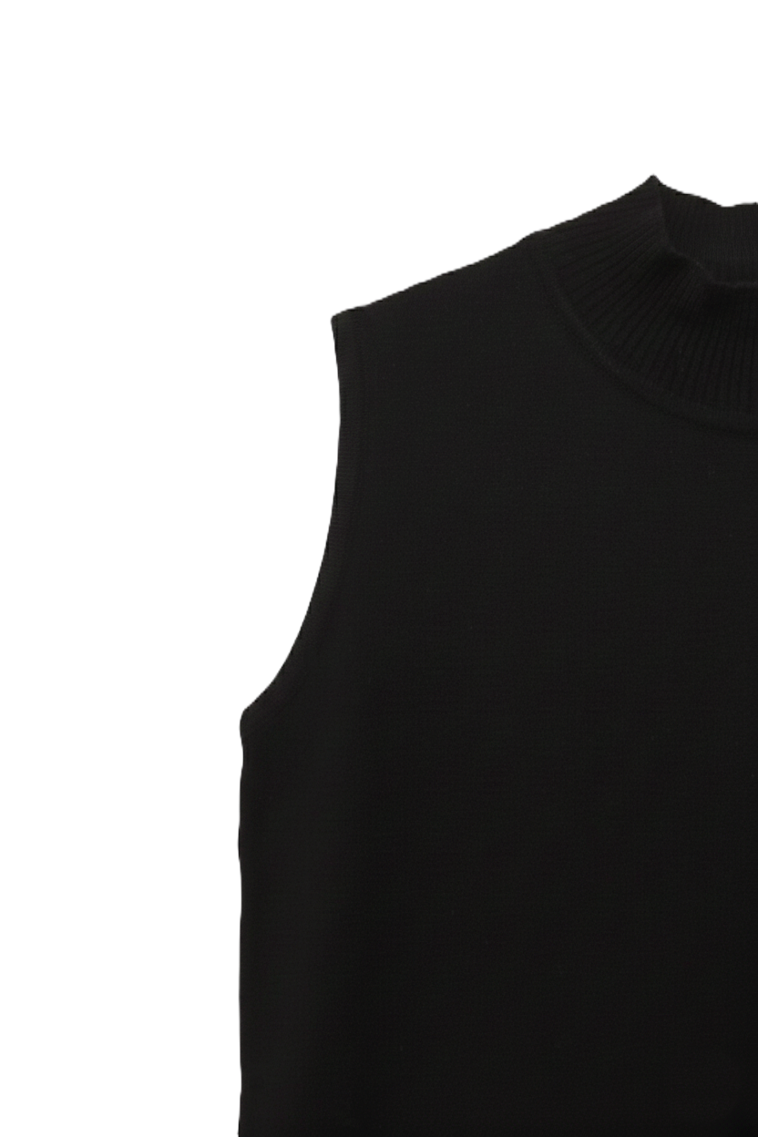 Sleeveless Slip-On Pullover