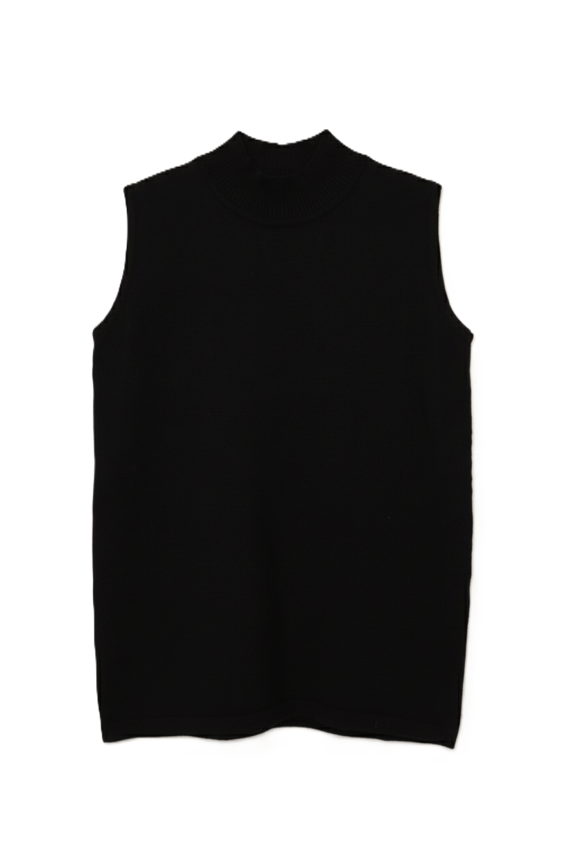 Sleeveless Slip-On Pullover