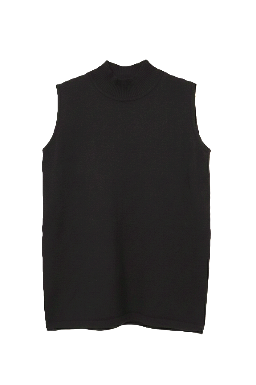 Sleeveless Slip-On Pullover