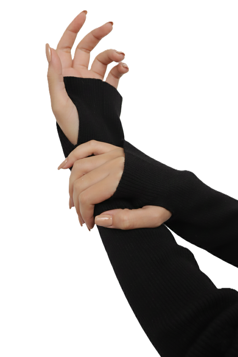  V فستان مضلع بياقة