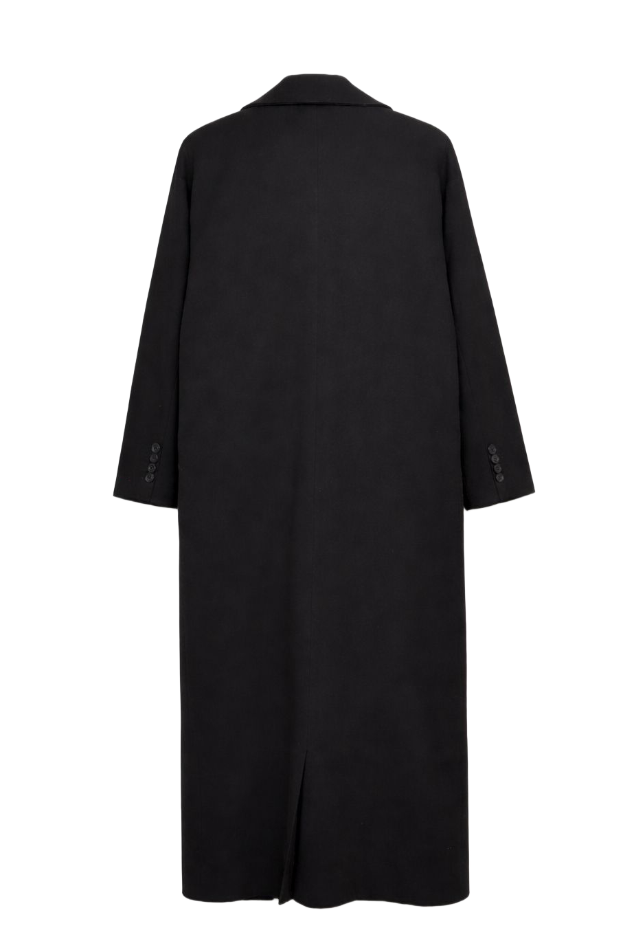 Midi Coat With Notch Collar