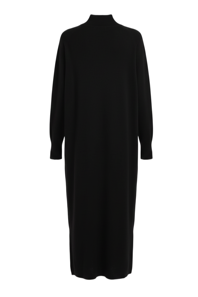 Turtle Neck Midi Dress