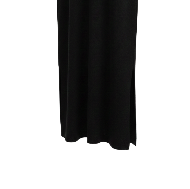 Turtle Neck Midi Dress