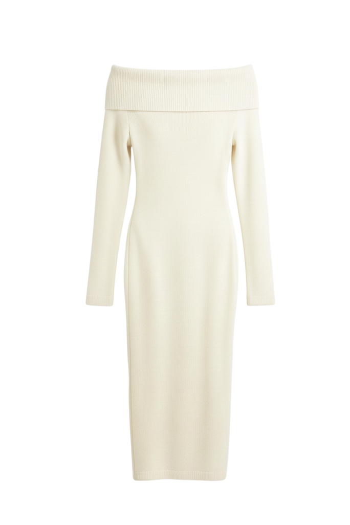 Off Shoulder Maxi Dress