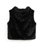Cropped Hooded Vest