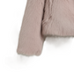Open Neckline Fur Jacket