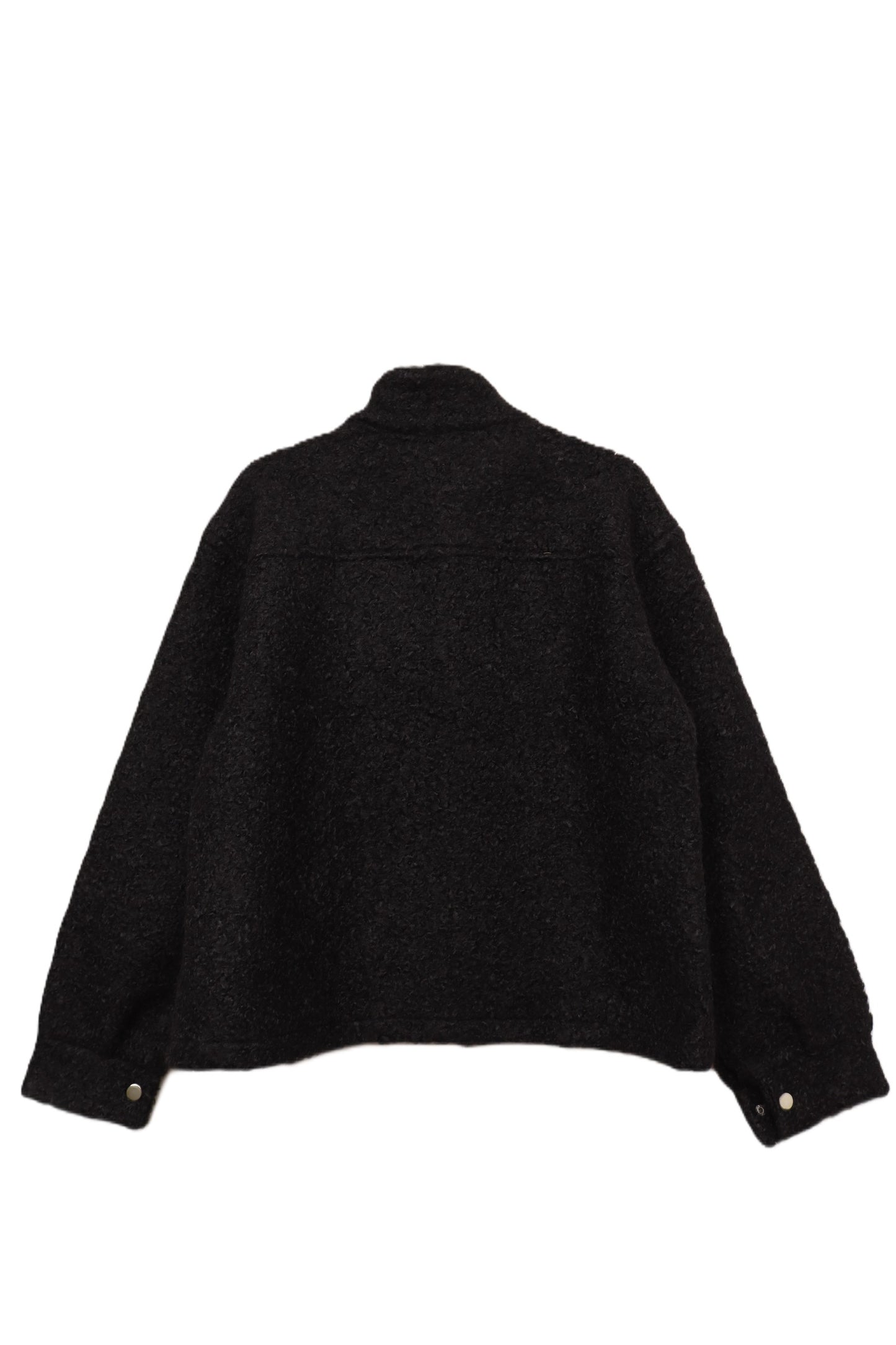 Stand Collar Wool Jacket
