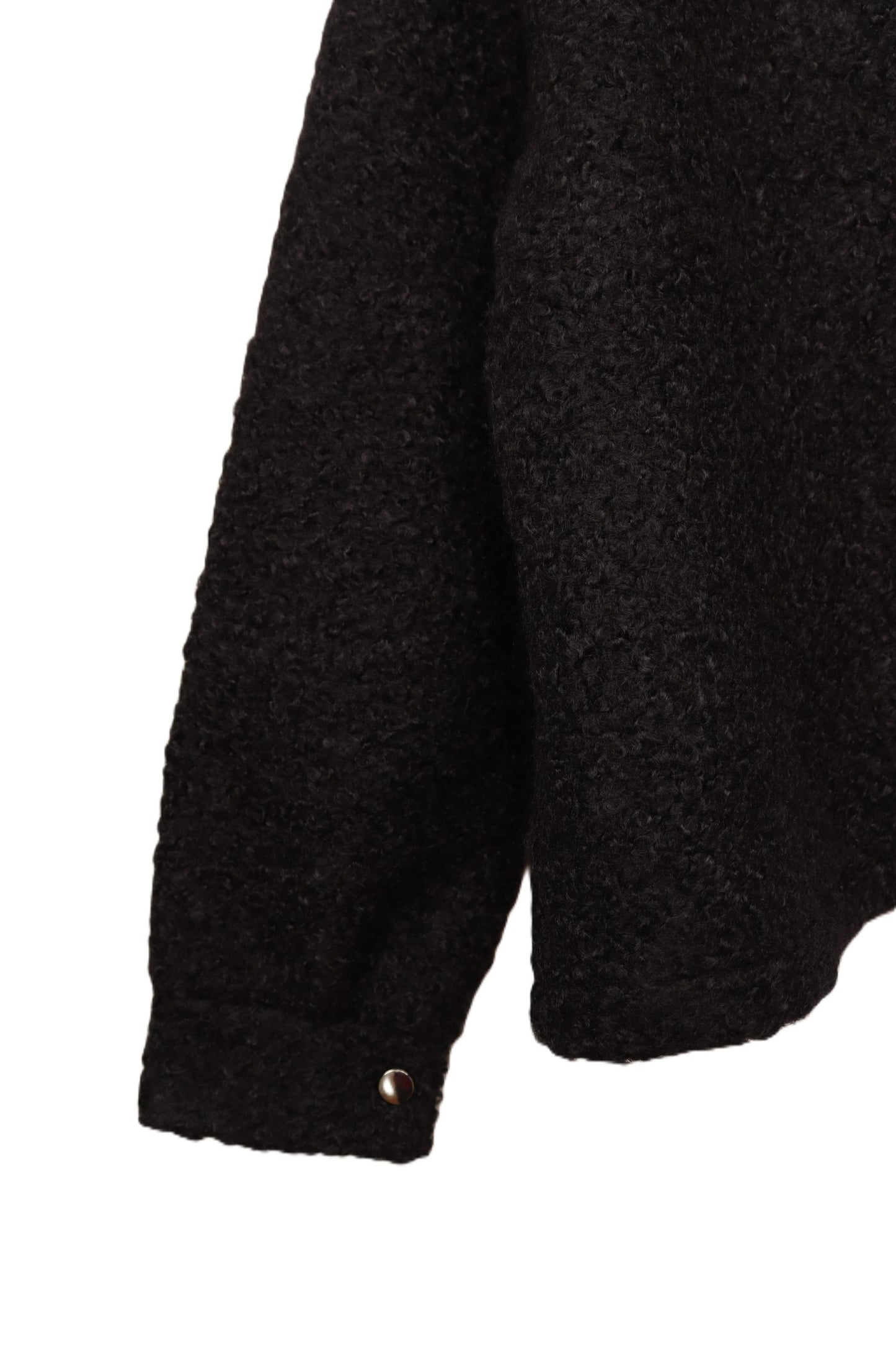 Stand Collar Wool Jacket