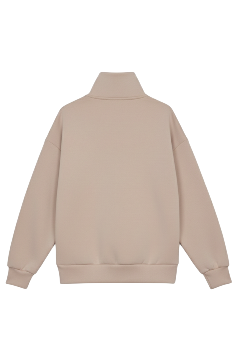 سويت شيرت لاونج بياقة عالية