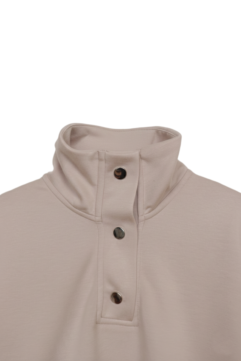 سويت شيرت لاونج بياقة عالية