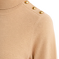 Stitched Buttoned Slim Pullover