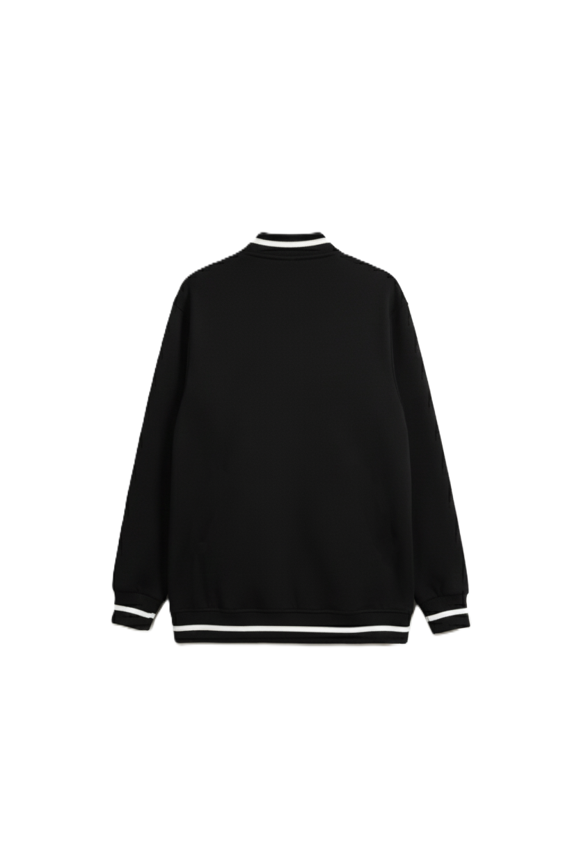 Button-Up Varsity Jacket