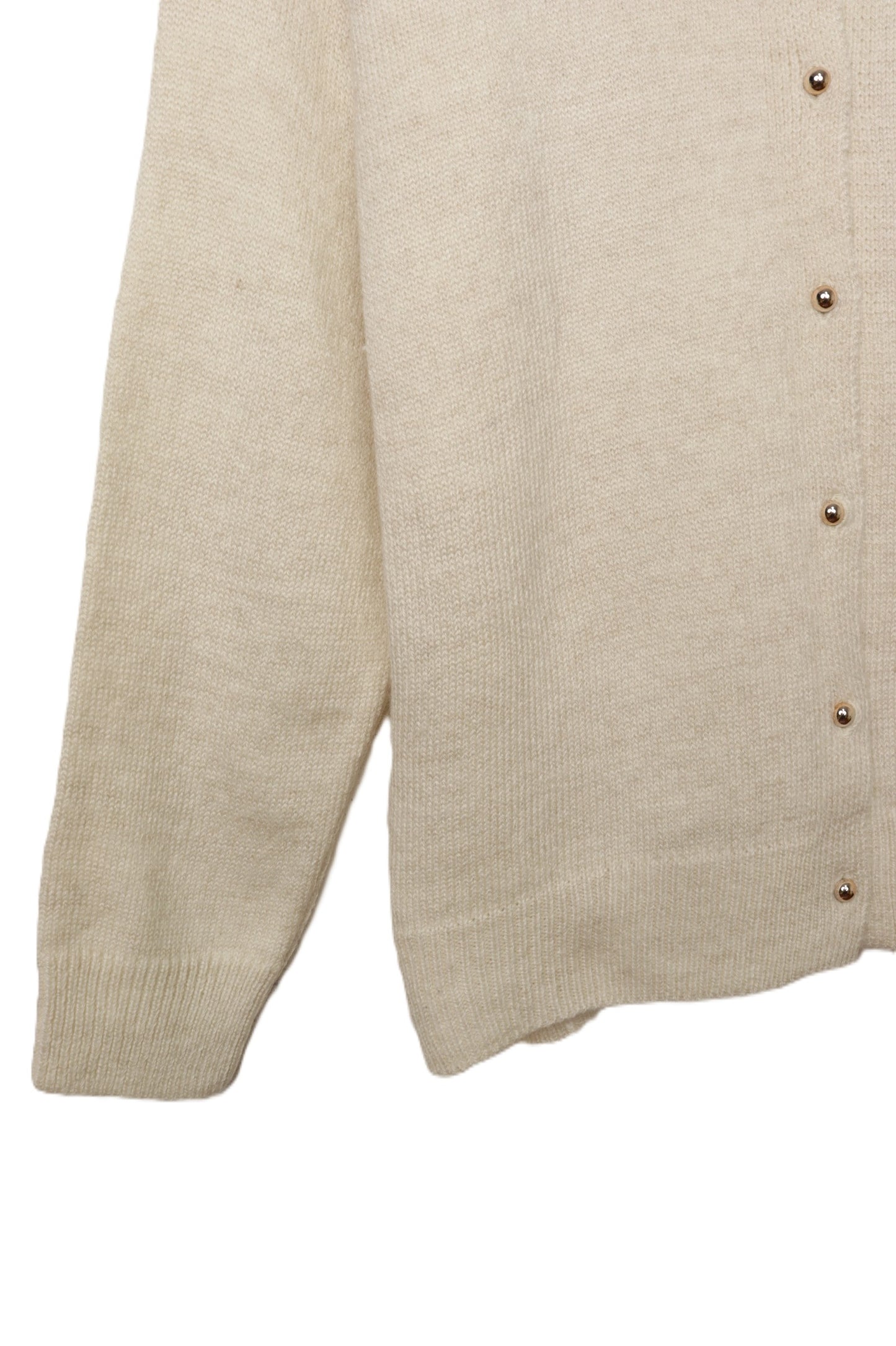 Knit Button-Front Cardigan