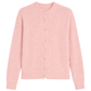 Crew-Neck Buttoned Cardigan