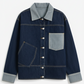Two-Tone Denim Jacket