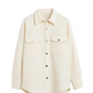 Button-Down Overshirt with Pockets