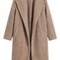 Open-Front Midi Coat