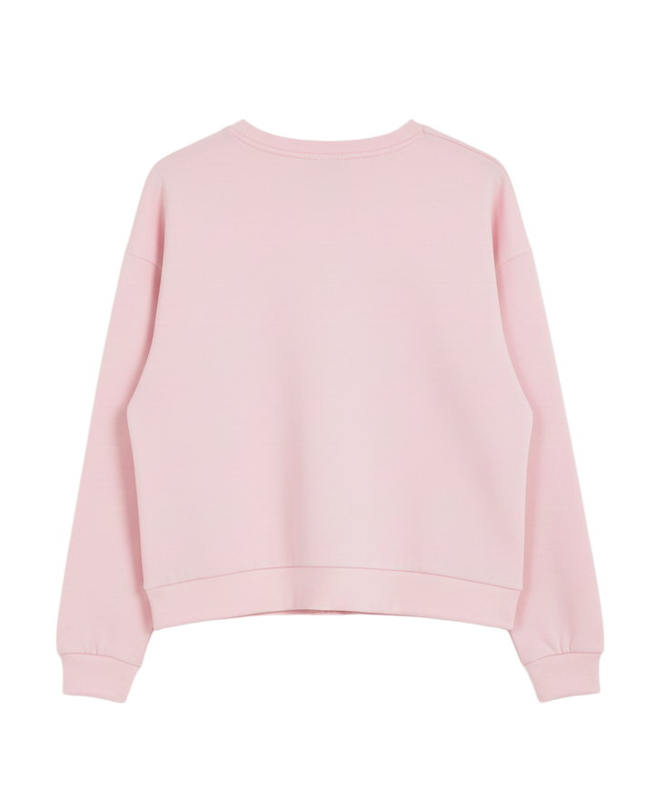 سويت شيرت مريح بطباعة